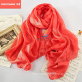 Long Chiffon Silk Scarf 180*110cm Unique Design colorful World printed Woman Decorative scarf